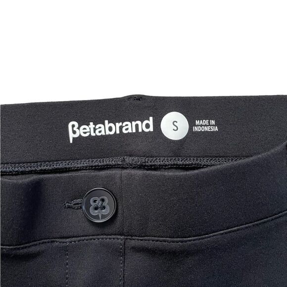 BETABRAND Straight Leg Classic Dress Pant Black Size Small - Picture 8 of 8